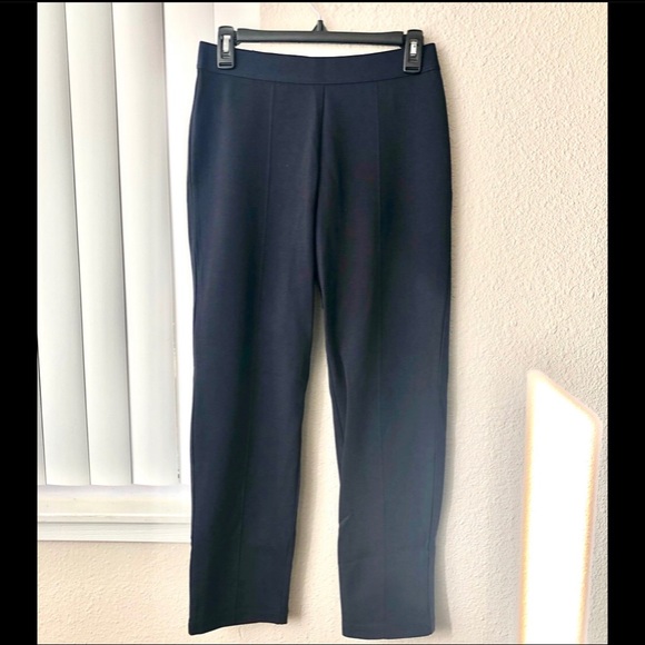 women ponte slim pants